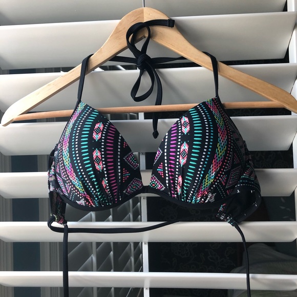 Target Other - Multicoloured bikini top with cute designs